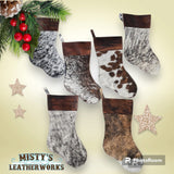 Personalized Christmas Stockings Cursive Writing.