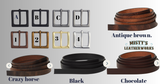 Custom Leather Belt Fathers Day special.