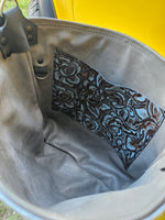 "Midnight rose" tote bag