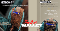 The Boot Wallet (click see full details )