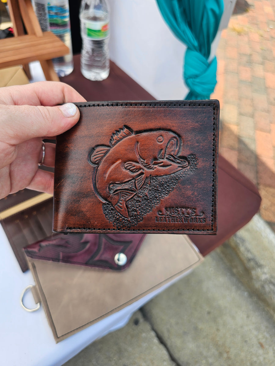 Bass Bifold Wallet – Misty's Leatherworks