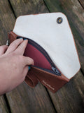 Womens Sunflower Clutch.