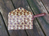 Womens Sunflower Clutch.