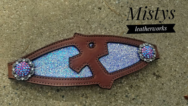 Sparkling Cross Noseband